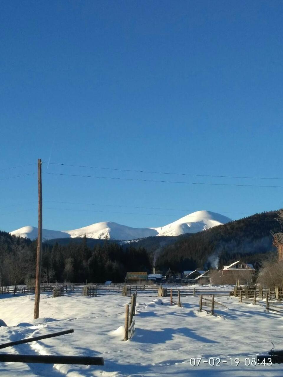 Appartamento Під Явором Vorokhta Esterno foto